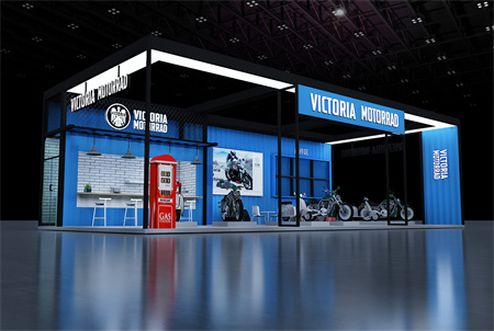 第十九屆摩博會展臺搭建